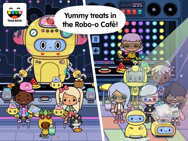 Ghé vào tiệm cà phê robot và thưởng thức những đồ ăn ngon