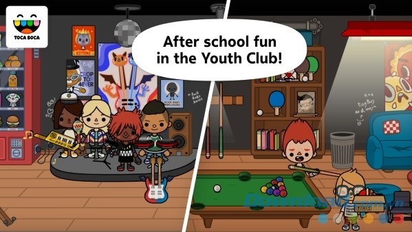 Game khám phá trường học vui nhộn Toca Life: School cho Android