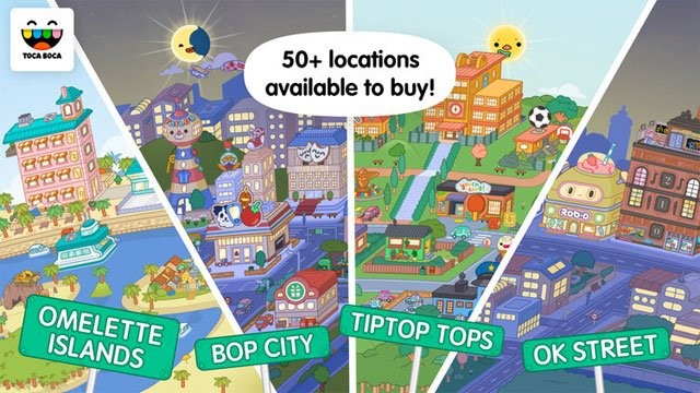 Khám phá hơn 50 địa điểm thú vị