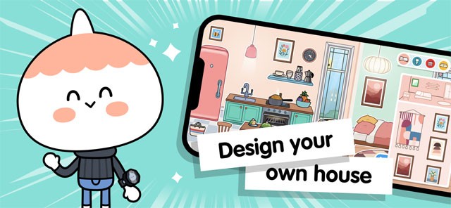 Xây ngôi nhà mơ ước trong game Toca Life World mới nhất