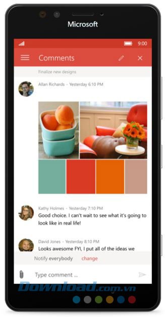 Thêm bình luận vào công việc