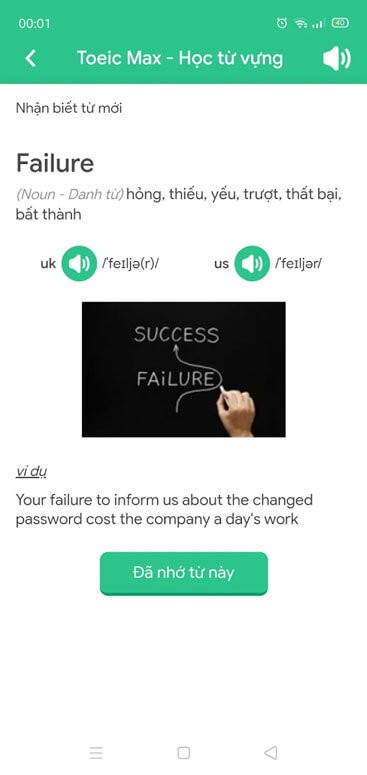 Luyện từ vựng Toeic