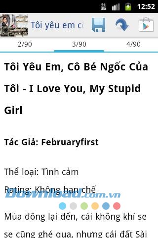 Tôi yêu em, cô bé ngốc của tôi for Android