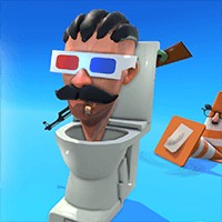 Toilet Party: Game Đấu Trường Quái Vật Bồn Cầu
