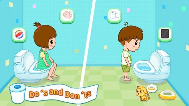 Game dạy bé cách nên làm gì và không nên làm gì