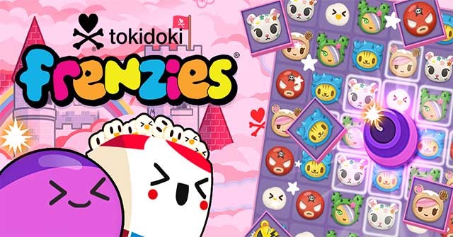 Tokidoki Frenzies là game match-3 cực dễ thương về các nhân vật Tokidoki