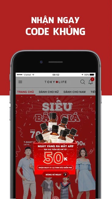 Nhận ngay mã code khủng