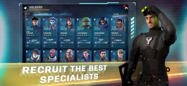 Chiến đấu cùng những đặc vụ tốt nhất, mang tính biểu tượng nhất Tom Clancy trong game Tom Clancy's Elite Squad