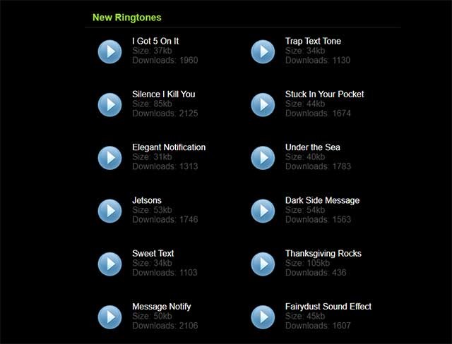 Tones 7 cung cấp nhiều thể loại nhạc đa dạng với nội dung phong phú