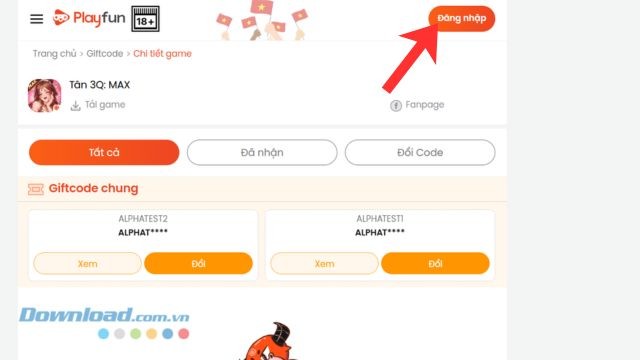 Tổng hợp Code Game Tân 3Q: Code MAX và Hướng Dẫn Nhập Code