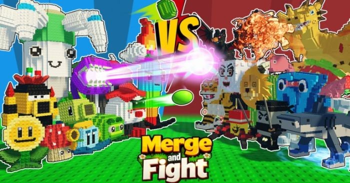 Game Roblox thủ thành lấy cảm hứng từ PvZ, kết hợp với Brainrot - Merge and Fight