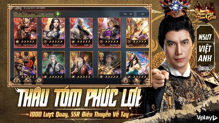 Game Tam Quốc chiến thuật thẻ tướng - Thao Túng Tam Quốc