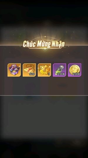 Chạm để nhận quà