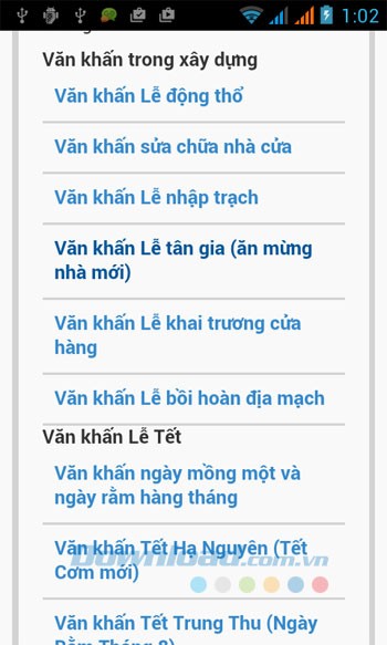 Danh mục văn khấn