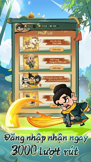 Nhận ngay 3000 lượt rút mở Rương cực đã