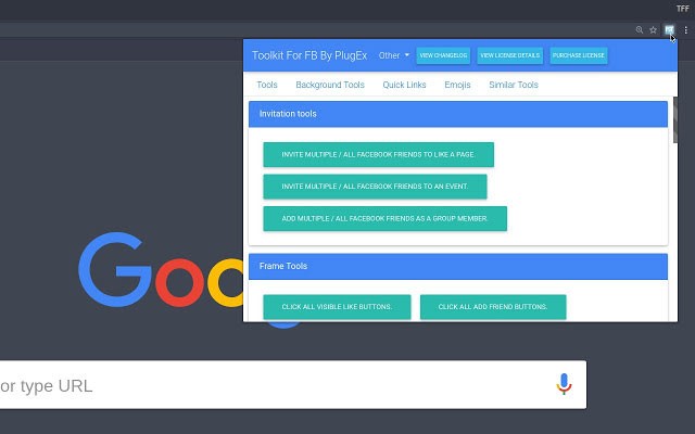 Toolkit For FB là công cụ quản lý Facebook tiện lợi trên Chrome