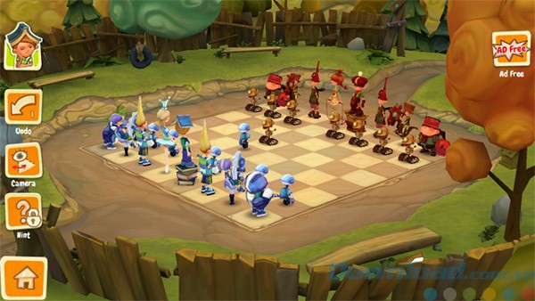 Giao diện game Toon Class CHESS