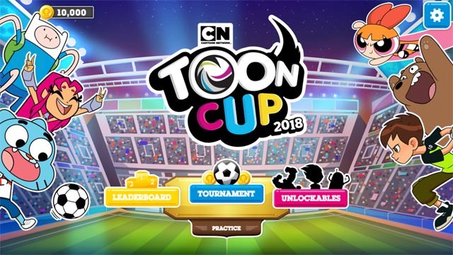 Game bóng đá sở hữu dàn cầu thủ từ Cartoon Network