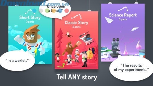 Kể bất cứ câu chuyện nào của bạn