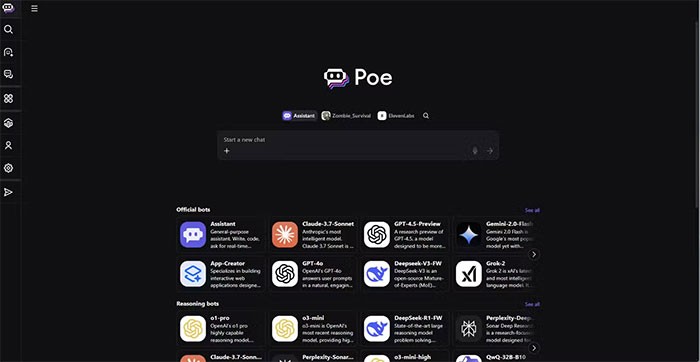 TOP App Sử Dụng Nhiều Chatbot AI Đồng Thời