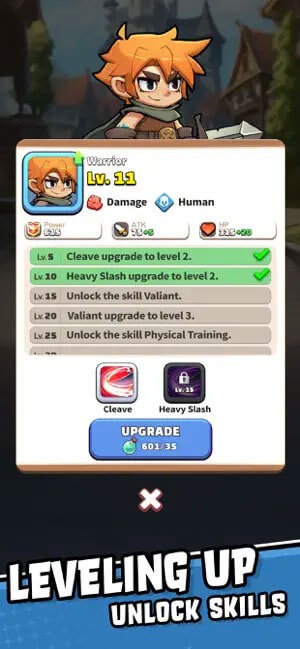 Hệ thống anh hùng đa dạng