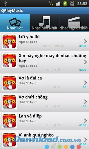 Top nhạc chuông for Android