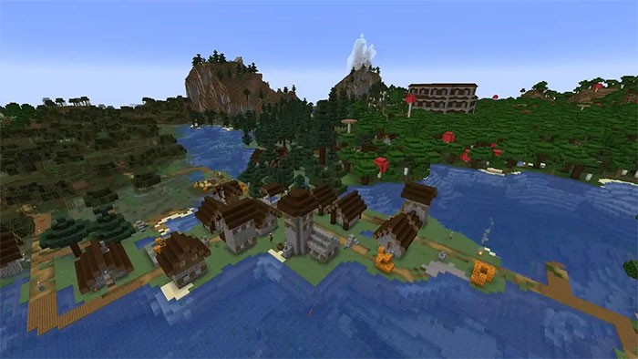 Khám phá các làng trong Minecraft 1.21 với seed hàng đầu