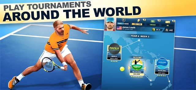 Tham gia mọi giải đấu trên toàn thế giới trong TOP SEED Tennis Manager