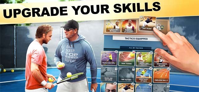 Nâng cấp các kỹ năng của bạn qua từng giải đấu