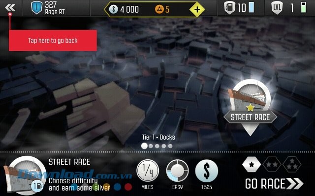 Địa điểm đua trong game Top Speed