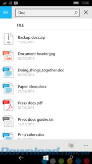 Tìm kiếm trên nhiều tài khoản
