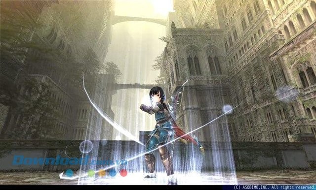 Hiệu ứng thi triển Skill của nhân vật trong game Toram Online