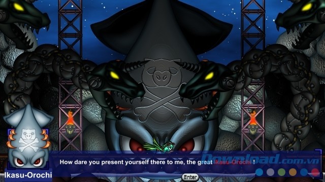 Lời thoại được lồng tiếng sống động trong game đi cảnh phiêu lưu Toricky cho máy tính và Mac