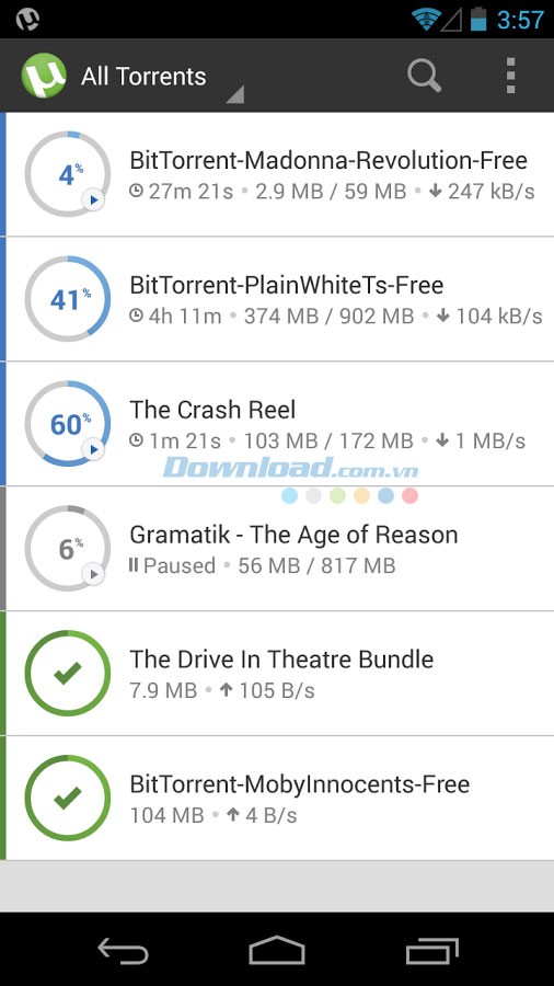 µTorrent for Android