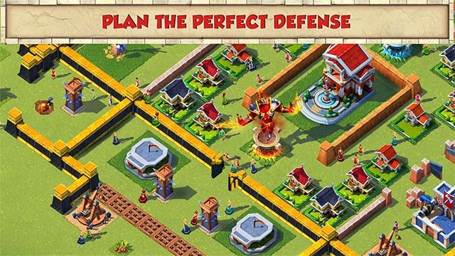 Xây dựng hàng phòng thủ hoàn hảo để bảo vệ đế chế trong Total Conquest