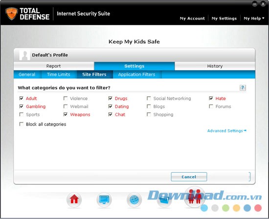 Total Defense Internet Security Suite