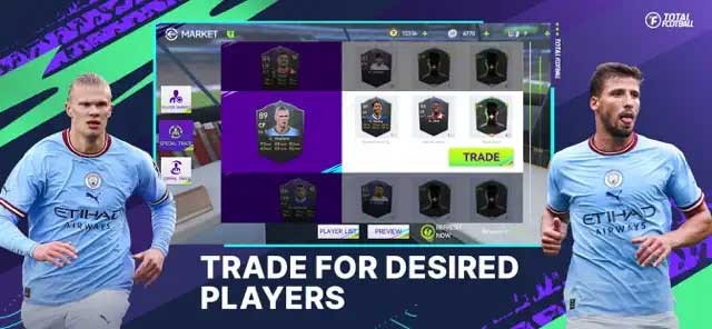 Trao đổi để sở hữu những cầu thủ bạn mong muốn