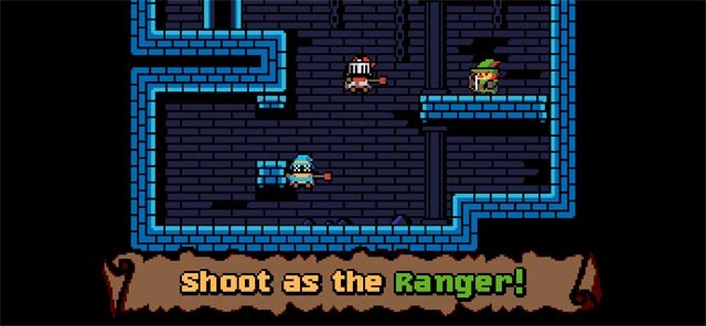 Ghim đồng đội vào tường làm bậc thang như Ranger