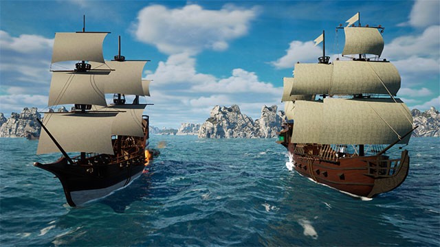 Total Pirate War thách thức kỹ năng sinh tồn, khám phá và chiến lược người chơi