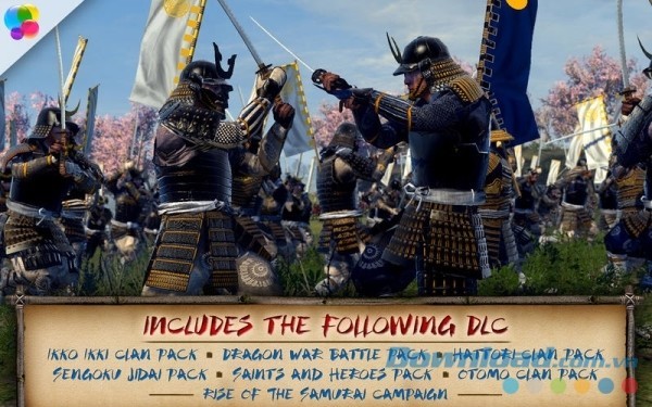 Siêu phẩm game chiến thuật Total War: SHOGUN 2 Collection cho Mac
