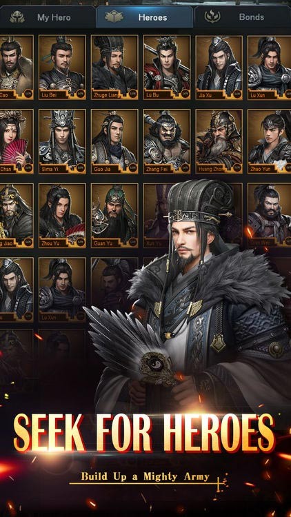 Chiêu mộ các anh hùng huyền thoại trong Total Warfare