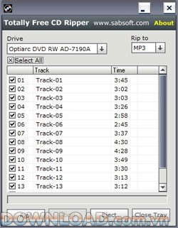 Totally Free CD Ripper