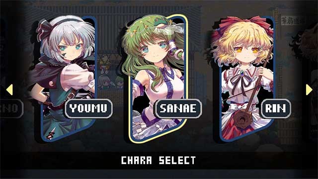 Game cung cấp hơn 10 nhân vật có thể chơi được