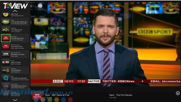 Xem nhiều chương trình truyền hình từ Anh