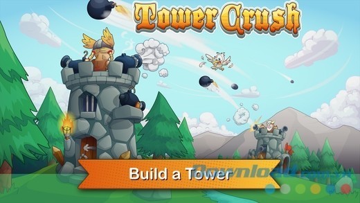 Game xây dựng tháp kết hợp chiến thuật Tower Crush cho iOS
