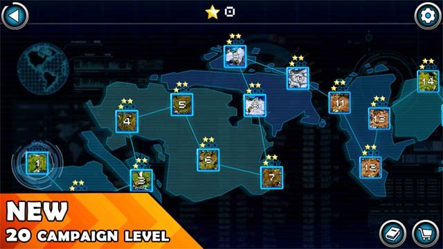 20 level chiến dịch mới