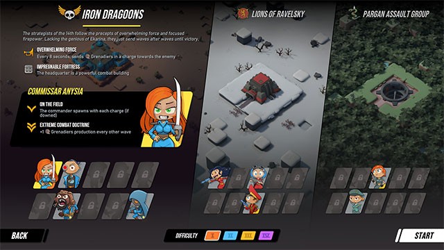 Chiêu mộ 30 anh hùng thuộc 3 phe phái với khả năng, lối chiến đấu khác nhau