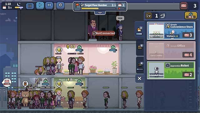 Tòa nhà chỉ được phép bán những sản phẩm ngẫu nhiên do ông chủ lựa chọn