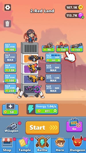 Trò chơi phòng thủ tháp arcade hấp dẫn