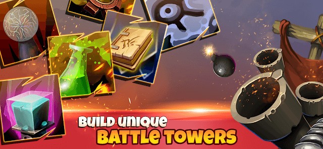 Xây dựng các tháp chiến đấu độc đáo trong game TowerBall